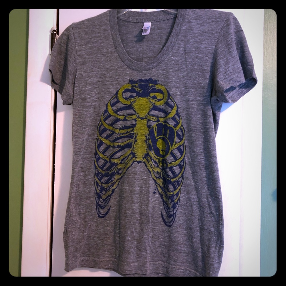 Milwaukee Brewers Wiskullsin Rib Cage T-Shirt